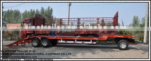 light duty excavator trailer