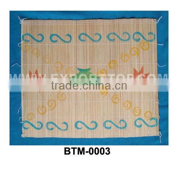Bamboo table mat with nice price