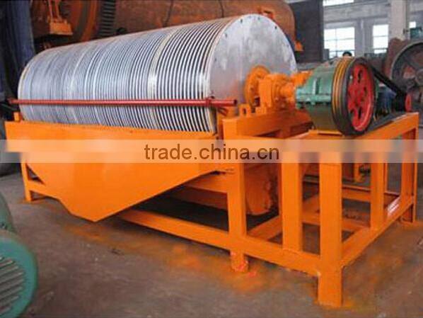 Hot sale Wet drum magnetic separator machine for iron ore concentration with low price