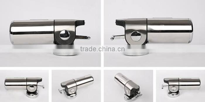 Refillable Wall Mounted Stainless Steel Liquid Soap Dispenser