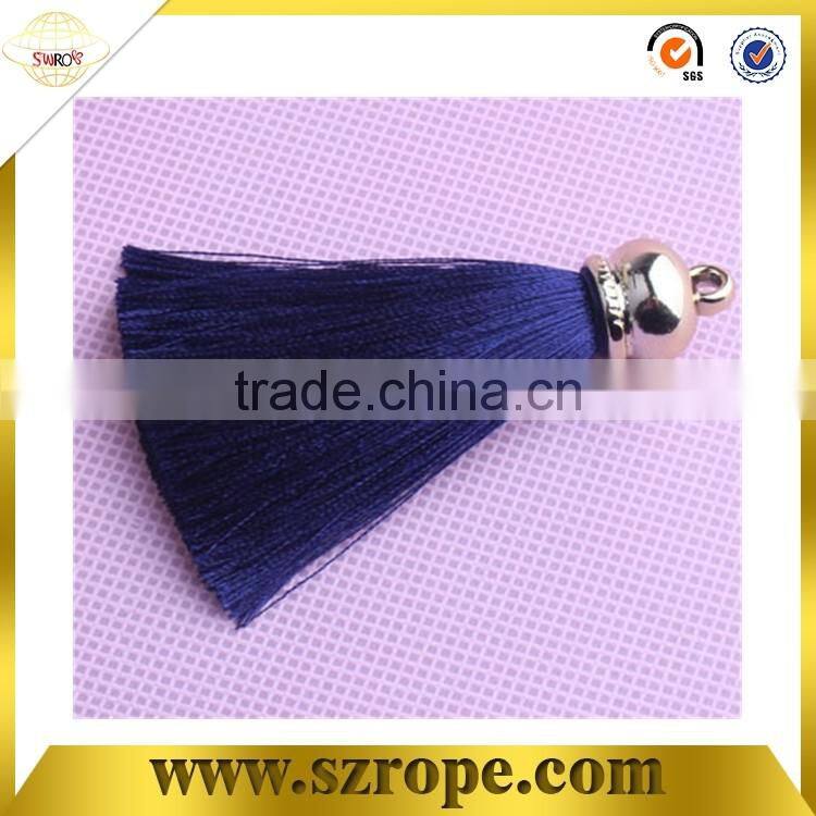 Silk tassel for key decoration