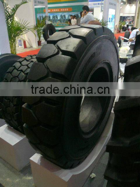 Super Elastic Forklift Solid Tires 1200-20