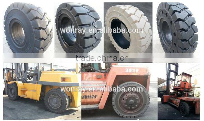 Factory price superior quality 4 wheel electric moving cargo cars solid tyre 18x6x12-1/8 14x4-1/2x8 for toyota forklift 7FBCU15