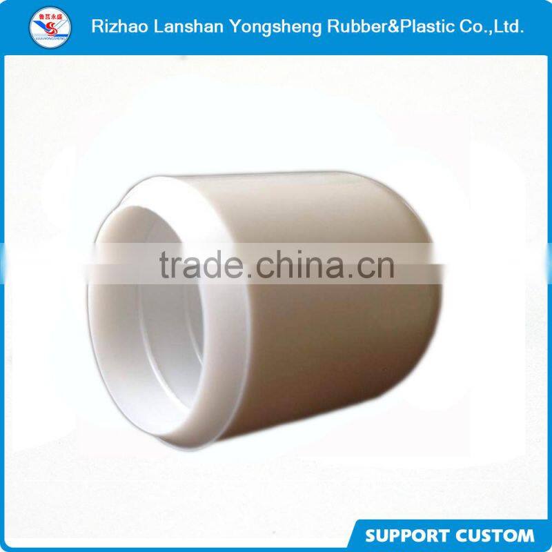 professional custom-made plastic white chair leg tips