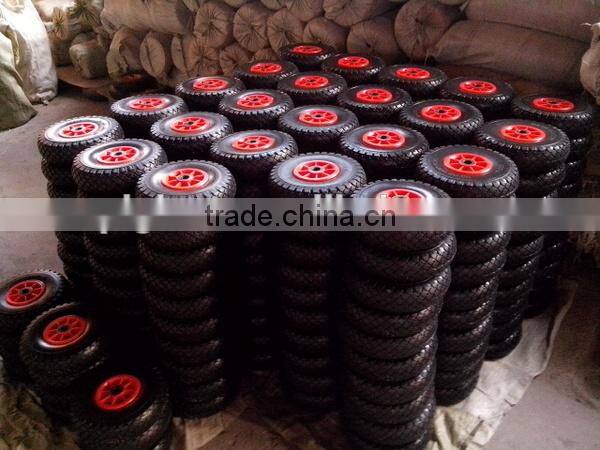 flat free pu foam wheels 3.00-4