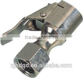 tire brass air chuck with zinc alloy clip , pump adaptor