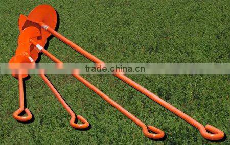 pvc coated earth anchor