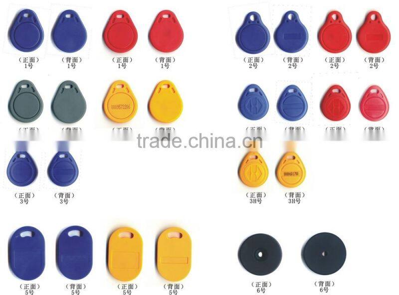 plastic cheap rfid keyfob tag