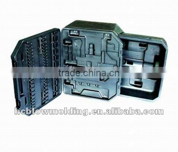 OEM Blow Molding Hard Plastic Large Tool Case Mould Design