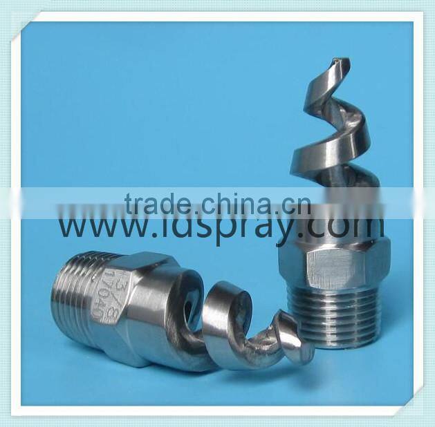 3/8" Stainless steel SS SPJT full cone spiral nozzle with 170 degree(17040)