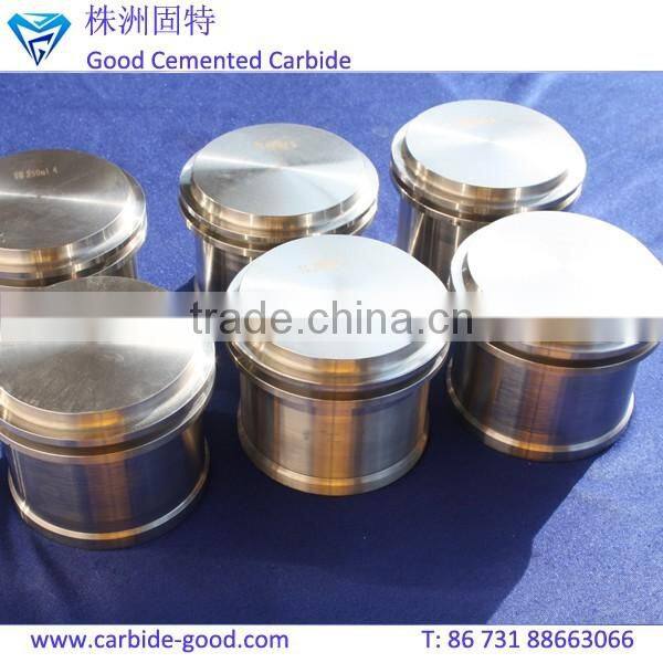 Polished cemented tungsten carbide grinding jar ball mill jar