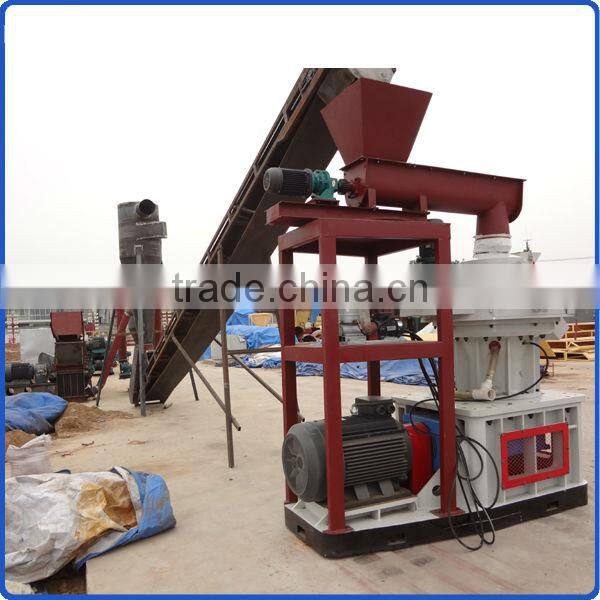 Biomass pellet mill for sunflower seed husk