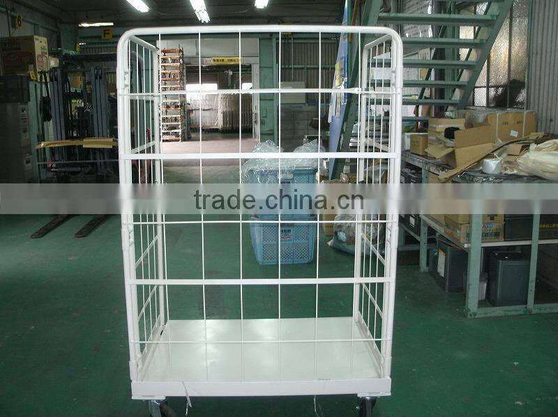 metal laundry cart with wheels