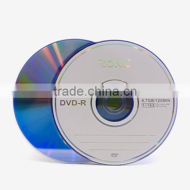 Games record high stability blank DVD-R 8X