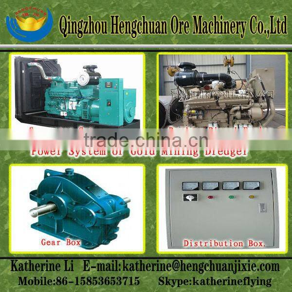 80m3/h Electric Mechanical Chain Bucket Gold Fredge for Sale