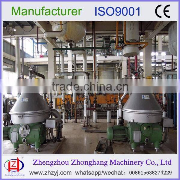 High quality crude oil refinery equipment/palm oil refinery machine/edible oil refinery machinery with low price