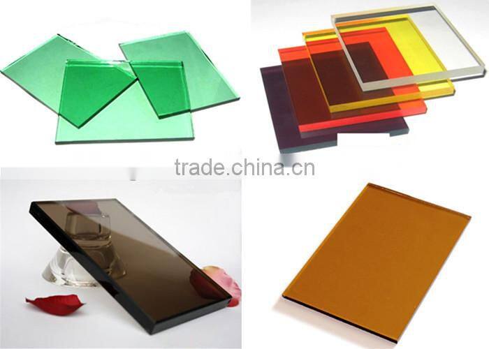 3-12mm tinted float coloured glass