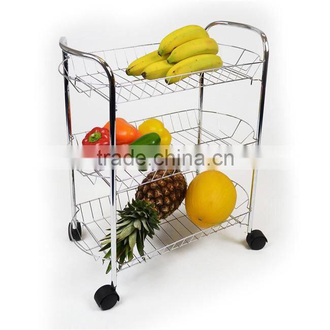 3-Tier Removable Kitchen Vegetable Storage Rack