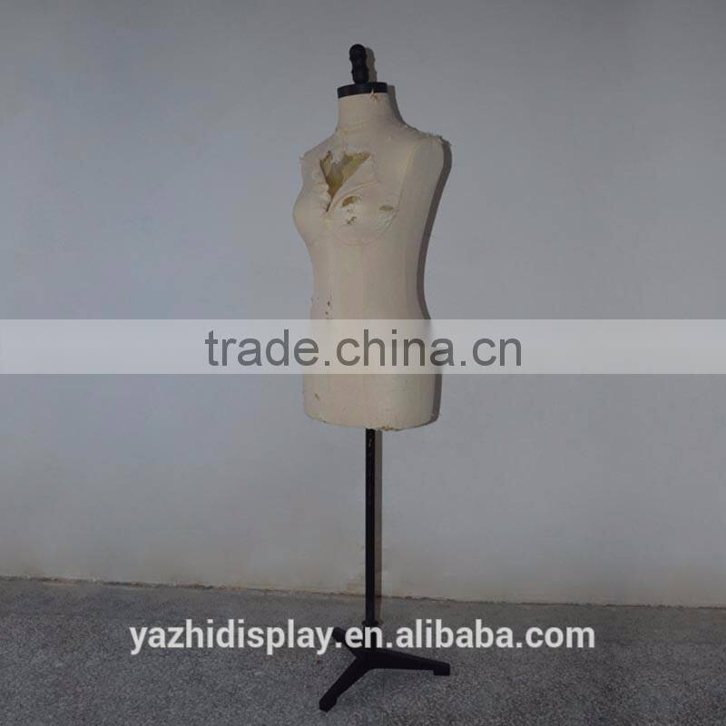 New Design worn out Fabric tailors mannequin For shop Display