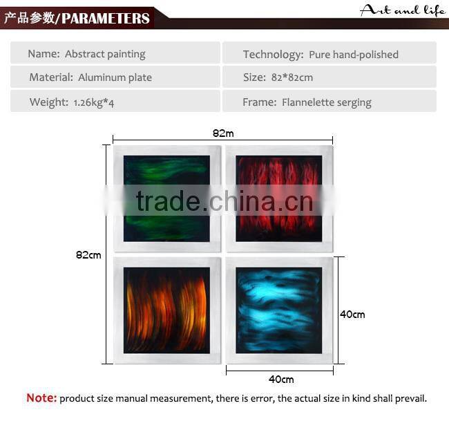 Metal Wall Art Aluminum Painting Home Decor Wall Decor Acrylic Painting
