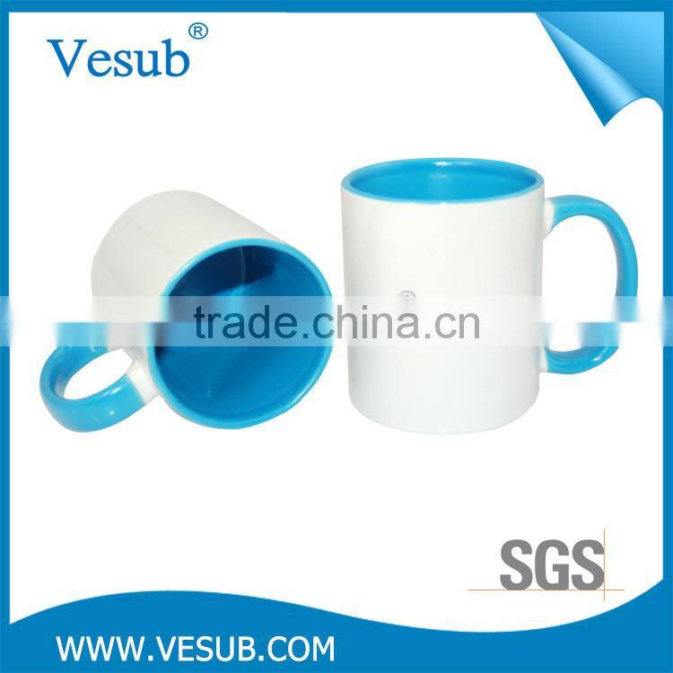 Product easy to sell 11OZ double color high precision magic mug sublimation