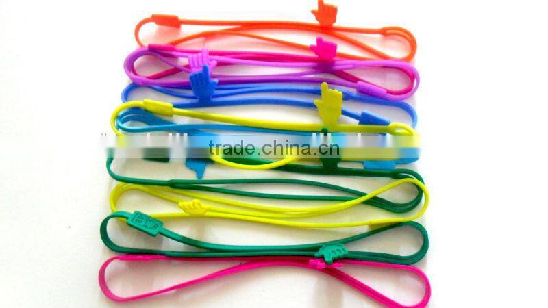 2017 Hot sales cool silicone finger pointing 3d silicone bookmark