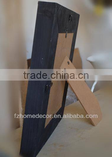 2016 new style antique standing wooden photo frame with multi openings