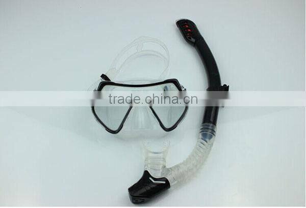 Wholesale Cheap Silicone Waterproof Diving Mask and Snorkel