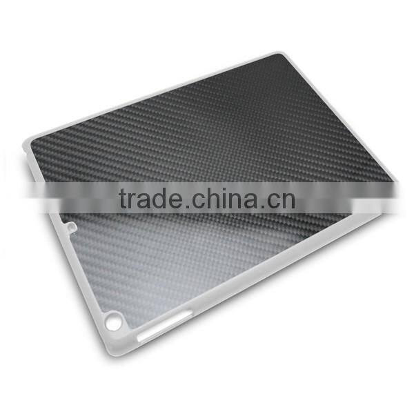 Customized PC cover carbon fiber cell phone case for iPad5, pc case