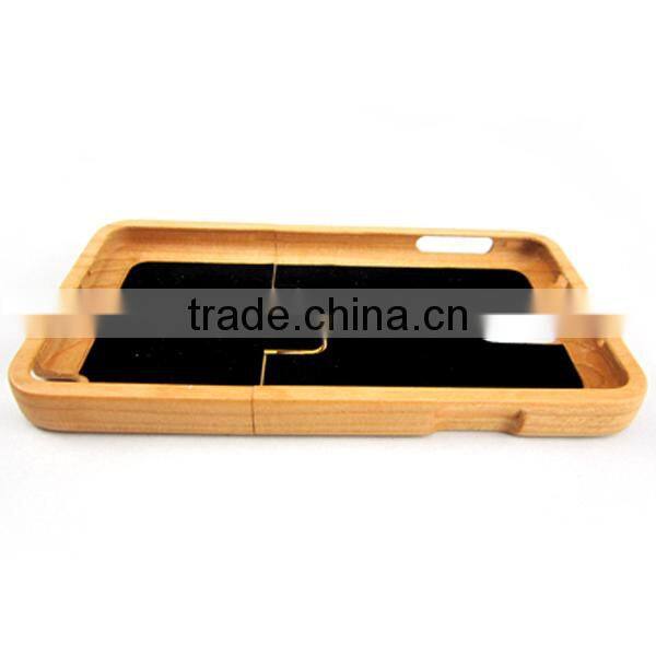 New style engraving real wood cell phone case two parts for Samsung Note3