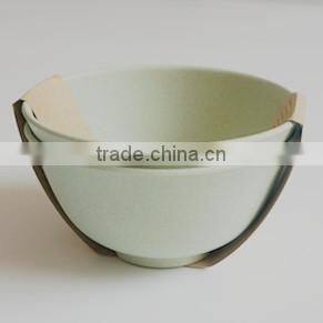 The factory Bamboo fiber Biodegradable bowl printed logo