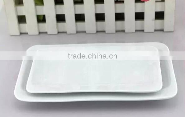 porcelain unique shape dinner plate