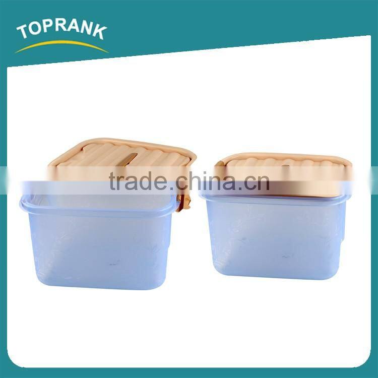 Toprank New Product Household Multi-function Large Size Clear Plastic Storage Box Sundry Clothes Storage Box With Lid