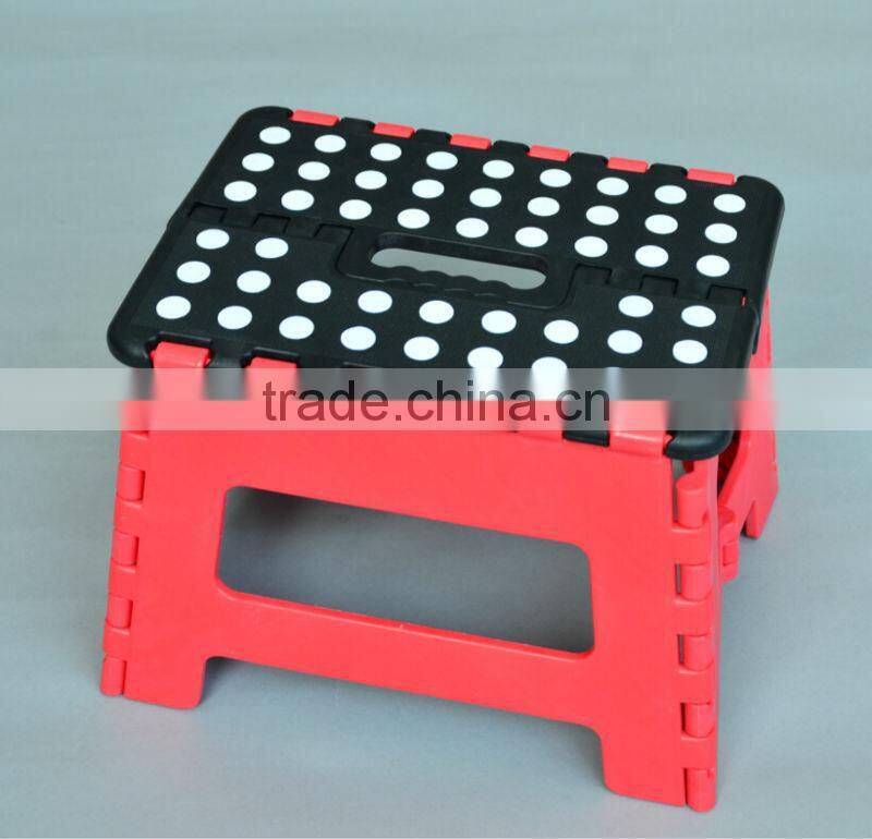 plastic folding step stool