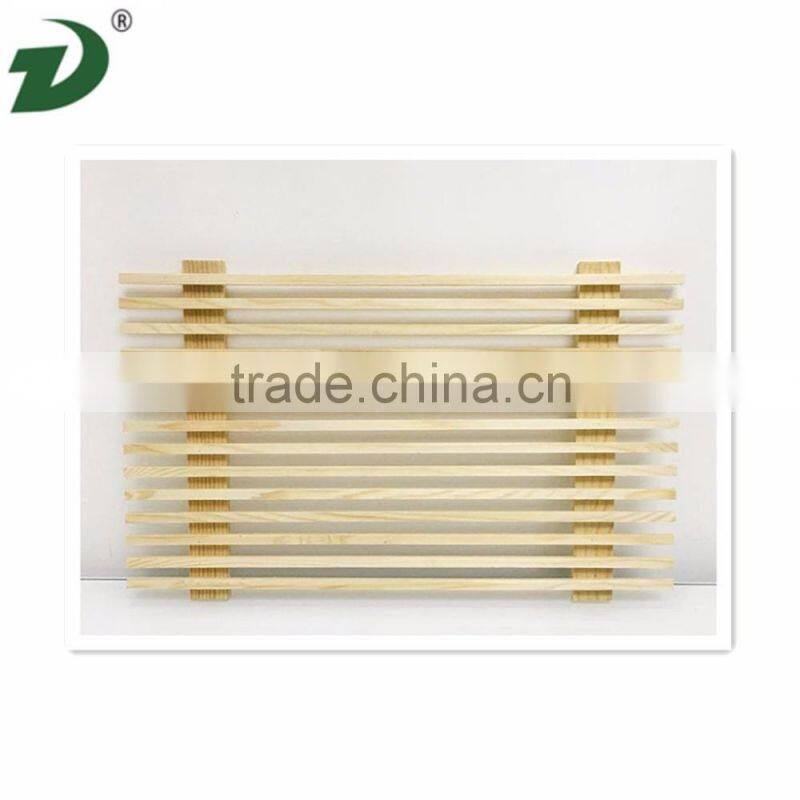 Natural wood bread tray