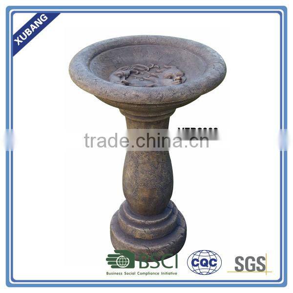 Landscaping flower shape Birdbath, Bird feeder