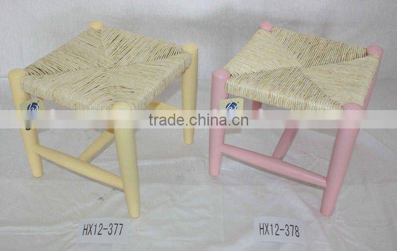 Vintage wooden seat stool/chair for children