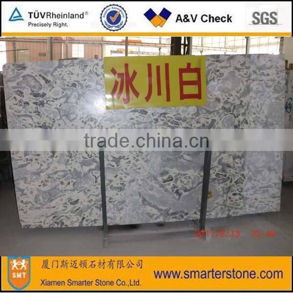 White Marble Slab China Statuario Marble Slab