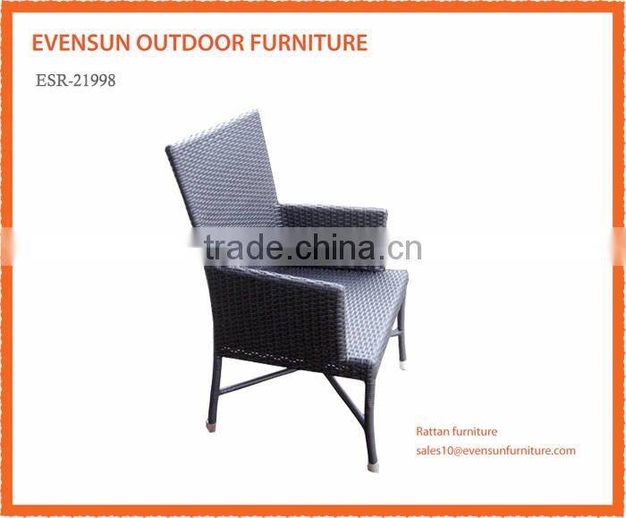 weatherproof and fireproof outdoor synthetic rattan outdoor rental chairs