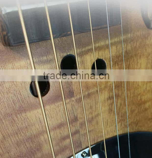 Resophonic guitar, single cone resonator guitar, handmade resonator guitar