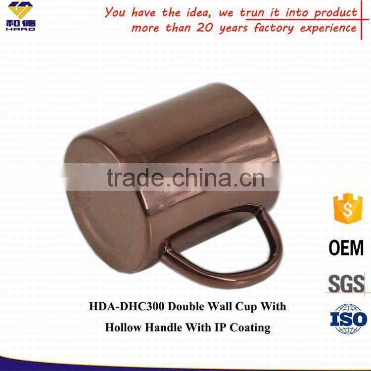 Wholesale Christmas Sales BPA Free Metal Stainless Steel Cup/Metal Coffee Drink Mug