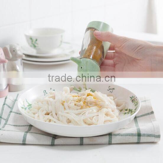 new products 2017 elephant shaped plastic spice bottles wholesale seasoning box