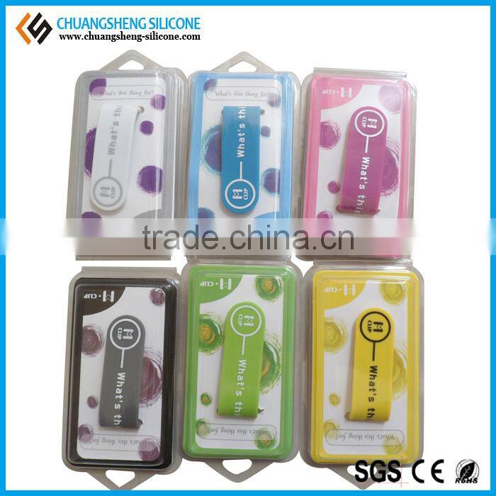 Cheap promotional gift plastic cable clips, money clips