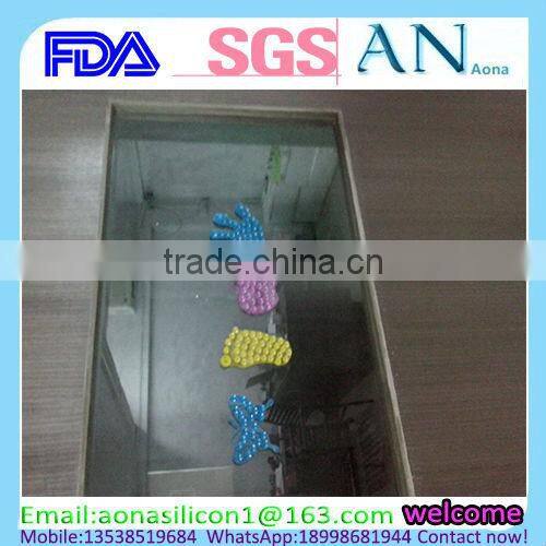 5 fingers silicone suction pad for car