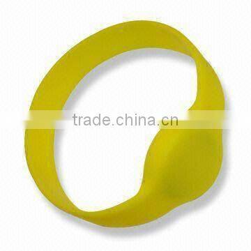 NFC silicone access control rfid bracelet