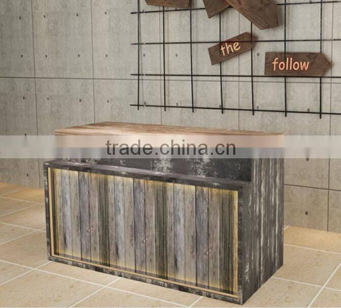 Classical style reception desk shop counter design showing counter(BG11-M099)