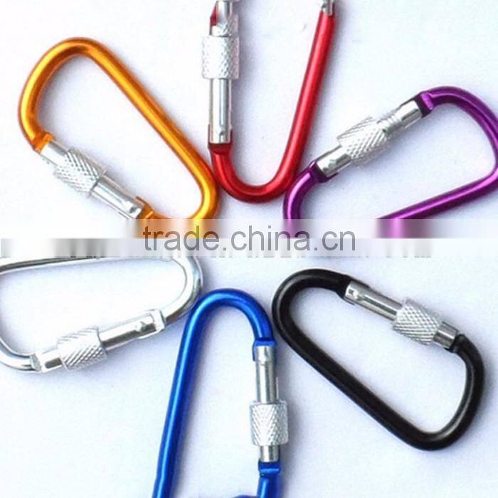 50KG load bearing different shape professional outdoor activity safety carabiner