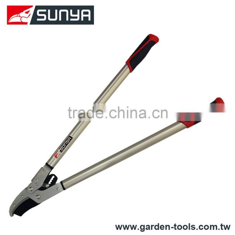 Heavy duty alumium anvil ratchet lopper