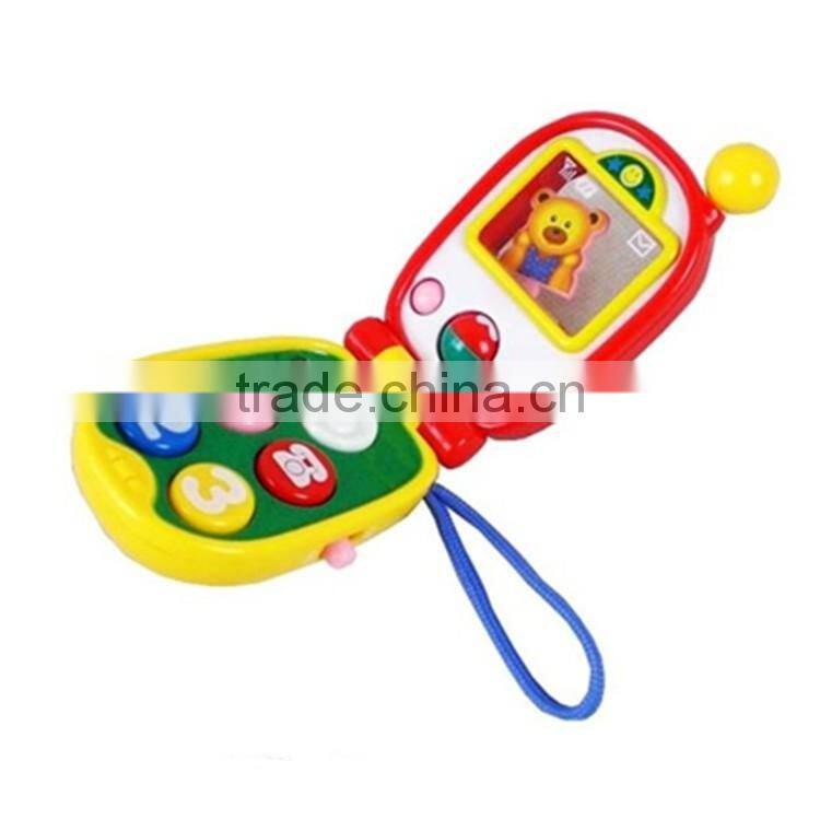 China ICTI GSV Manufacturer Plastic Toy Mobile Phone with Music Play