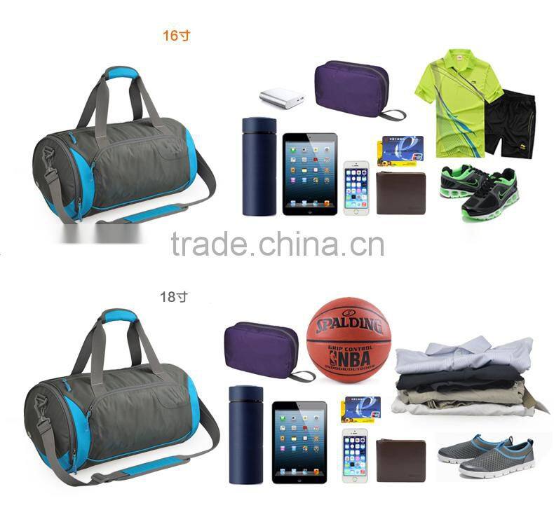 2015 fashion travel bag with shoes holder